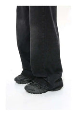 Men’s Vintage Gradient Wide-Leg Jeans