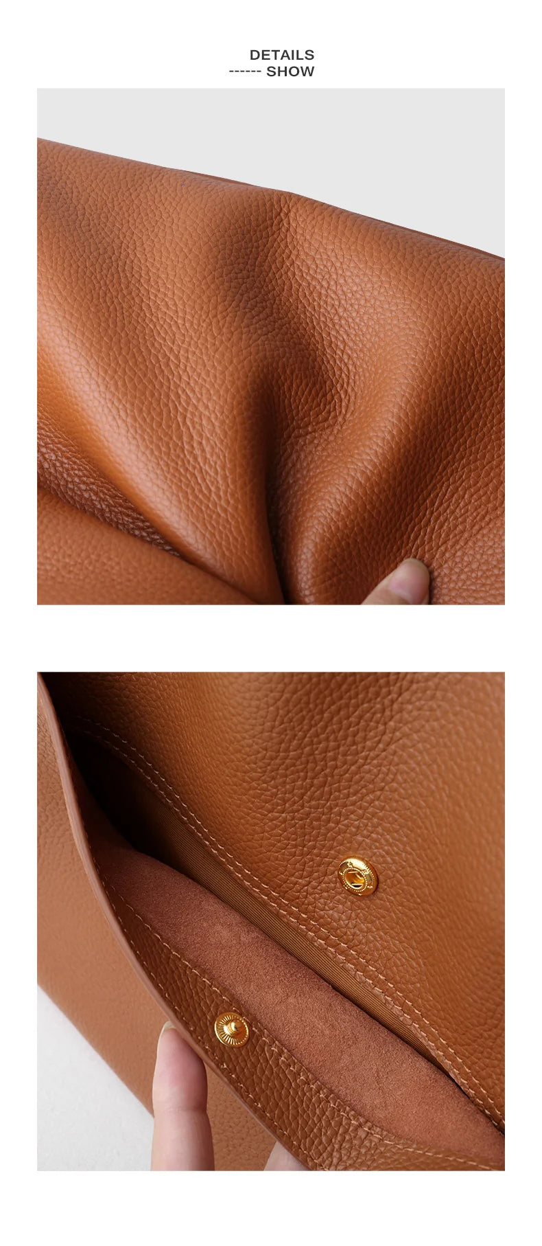 2025 New Women Bag Female Luxury Fashion Shoulder Bags Lady Soft 100% Cowhide Genuine Leather Niche Design Tote Bucket Handbag
