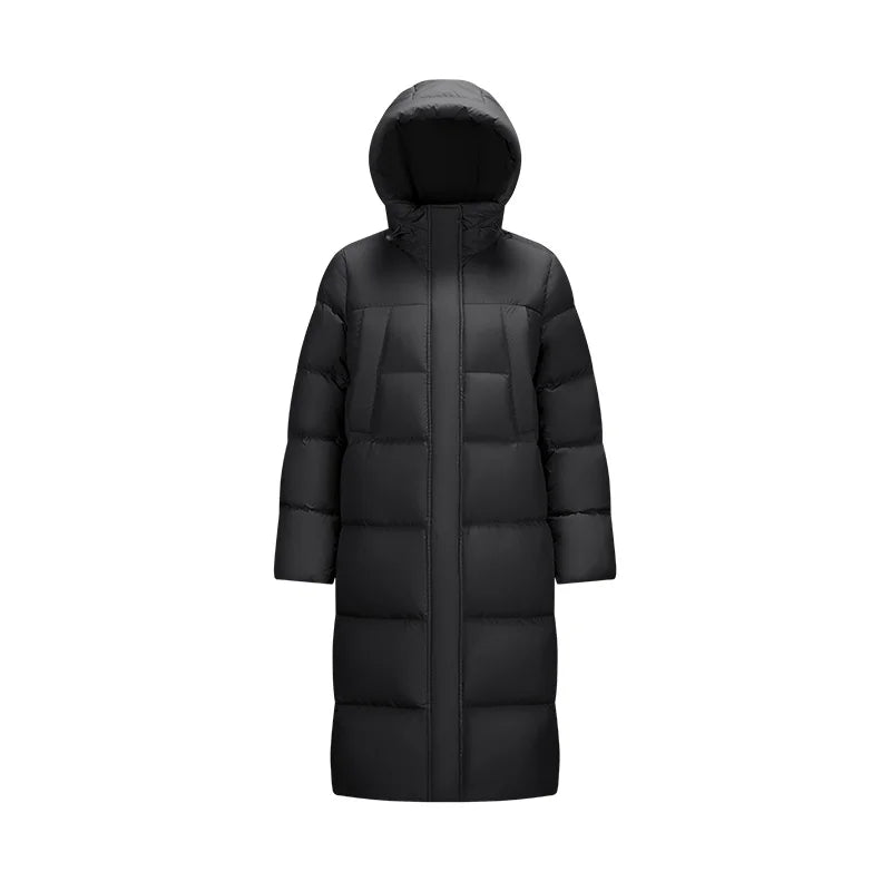 Women’s Longline Hooded Down Jacket