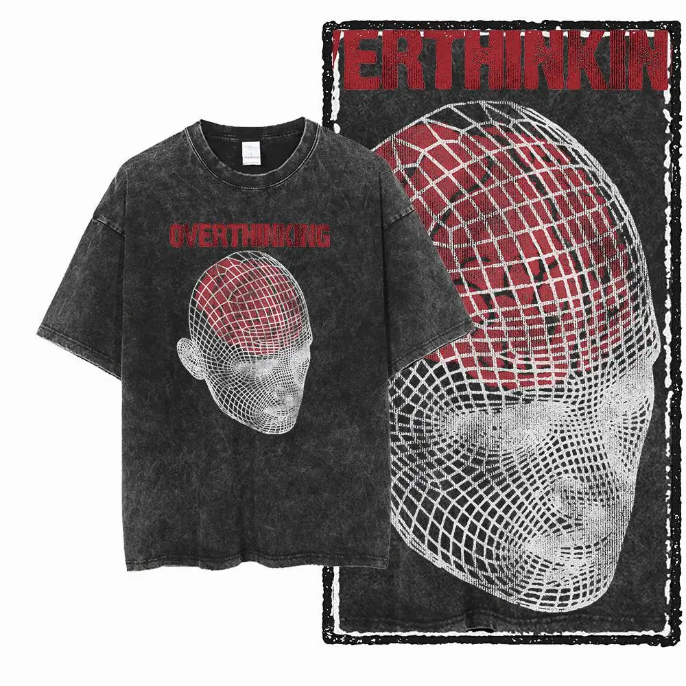 1984 Graphic Cotton Tee | Vintage Streetwear Men's T-Shirt