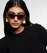 Luxury Cat Eye Tortoiseshell Sunglasses – UV400
