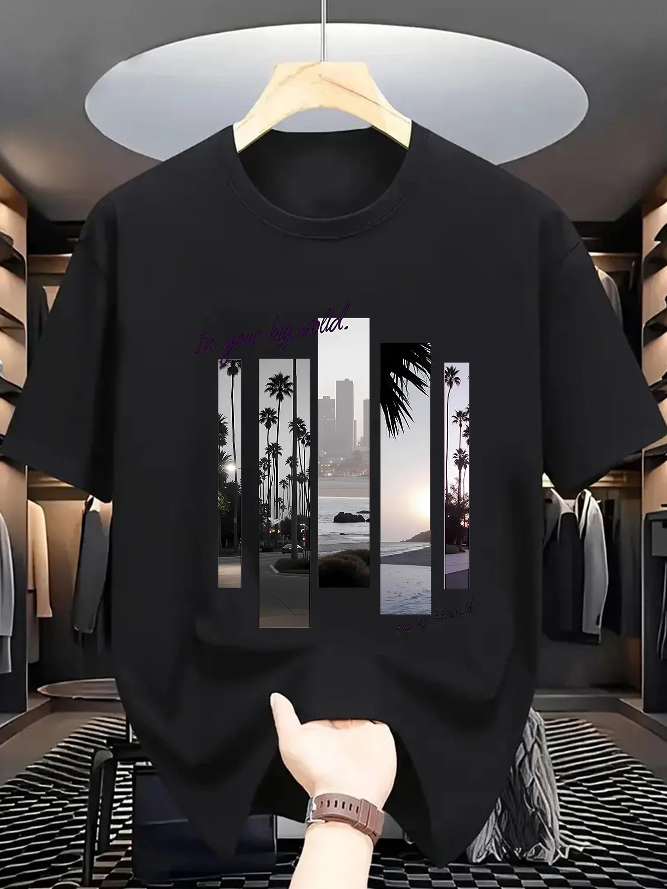 Men’s Premium Cotton Graphic Tee