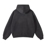 Men’s Oversized Tie-Dye Fleece Zip-Up Hoodie