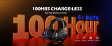 NUBWO G06 Dual Wireless Gaming Headphones 2.4GHz Bluetooth 5.3 Headsets Gamer with Microphone for PS5, PS4, PC, Mobile, Switch