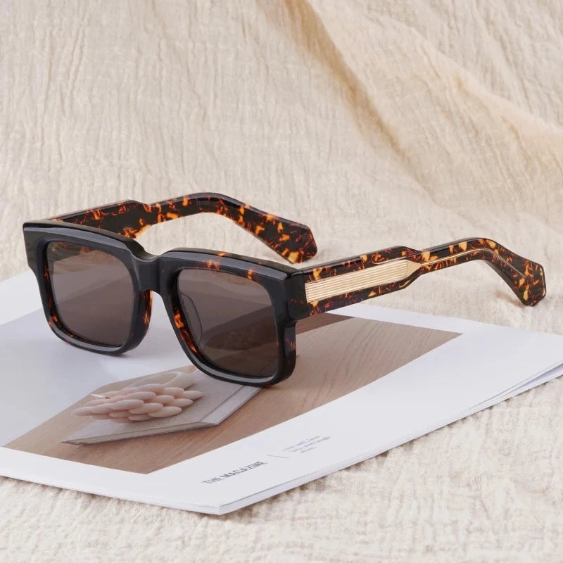 Hemmings Square UV400 Sunglasses – Designer Acetate