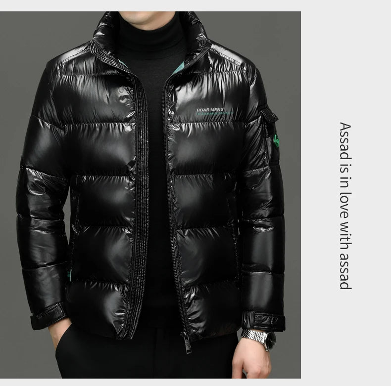 Men's Quilted Hooded Parka – Warm Winter Jacket