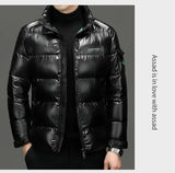 Men's Quilted Hooded Parka – Warm Winter Jacket