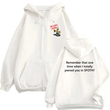 Blame John Meme Oversized Zip-Up Hoodie