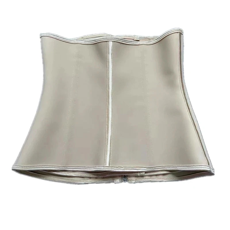Premium Latex Waist Trainer | High-Compression Steel Bone Body Shaper