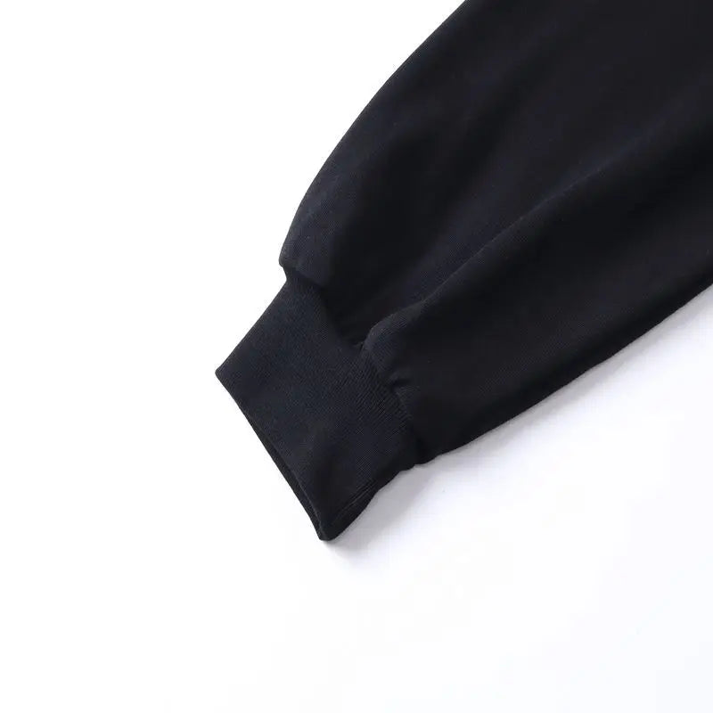 Mixed Emotion Oversized Cotton Long Sleeve T-Shirt