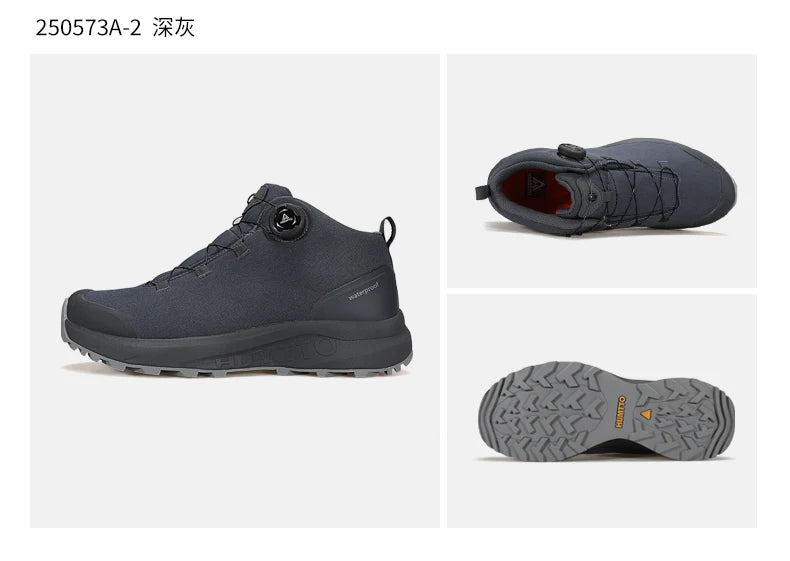 HUMTTO Hiking Shoes Men Winter Outdoor Sports Climbing Shoes hunting  boots Warm outdoors Trekking  Sneakers ankle travel boots