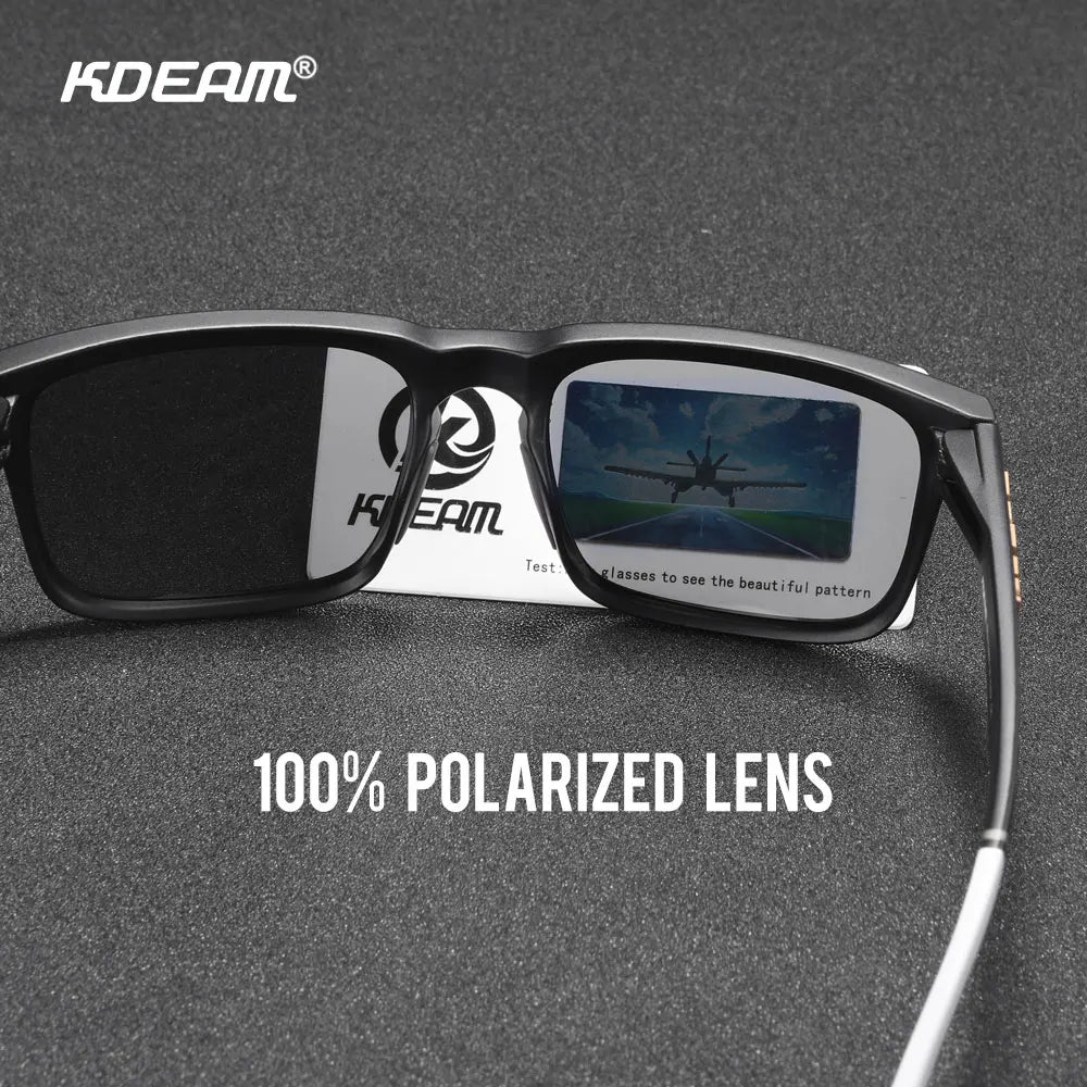 KDEAM For Young Age Small Size Polarized Sunglasses Reduce Glare and Enhance Clarity for Outdoor Sport Youthful Sun Glasses TR90