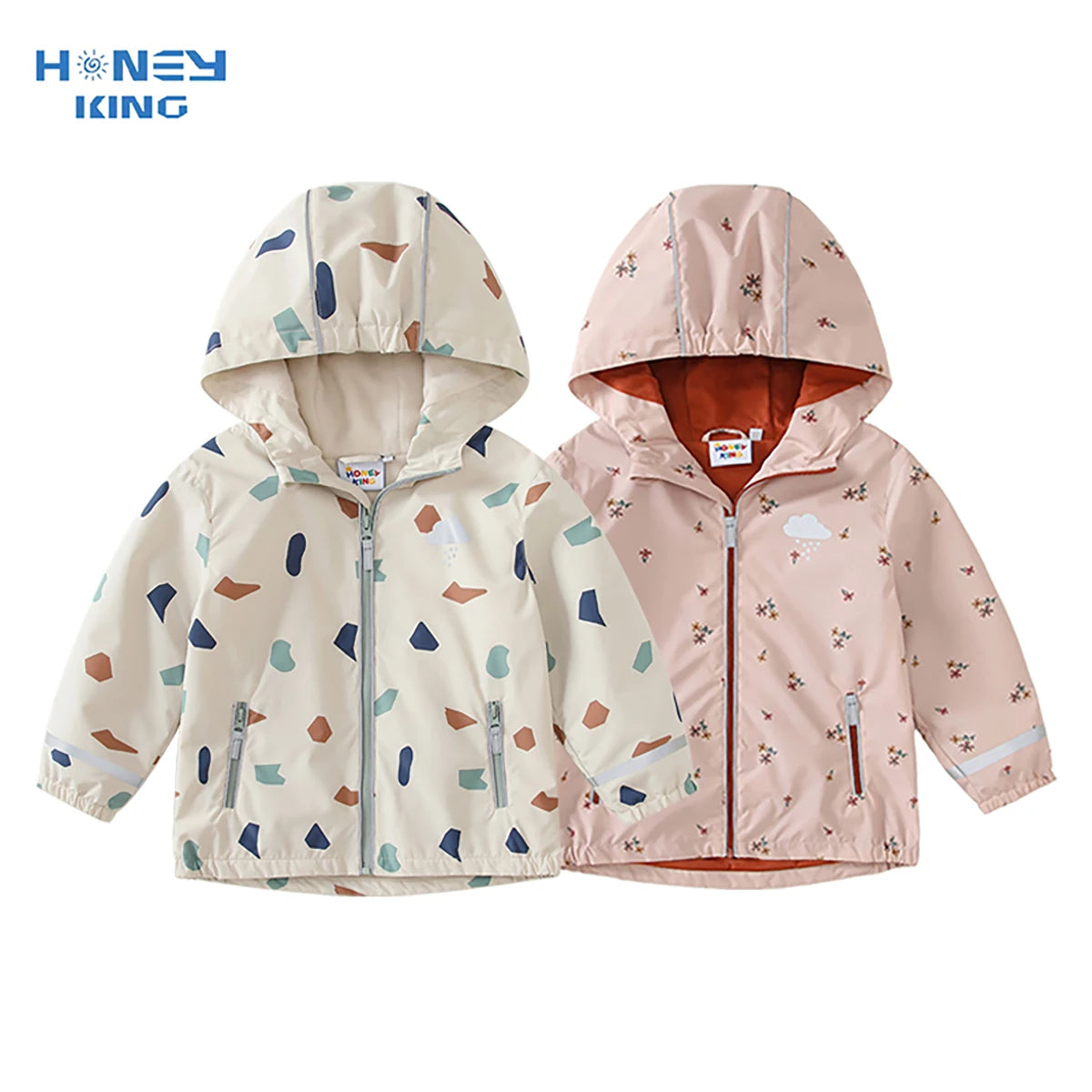 Kids' Waterproof Softshell Hooded Jacket
