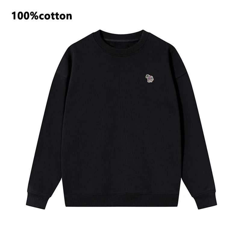 Men’s Cotton Crewneck Long-Sleeve Sweatshirt