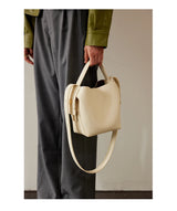 LA FESTIN Original Brand Genuine Leather Ladies Handbag Shoulder Crossbody Bag Portable Bucket Bag Female Bags Women's Bag