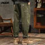 HIQOR Men's Relaxed Cargo Pants – Vintage Safari Style