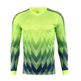 Custom Men Boys Girl Soccer Shirt Goalkeeper Uniform Long Sleeve Football Training Goalkeeper Top Soccer Jersey Pant Shorts Sets