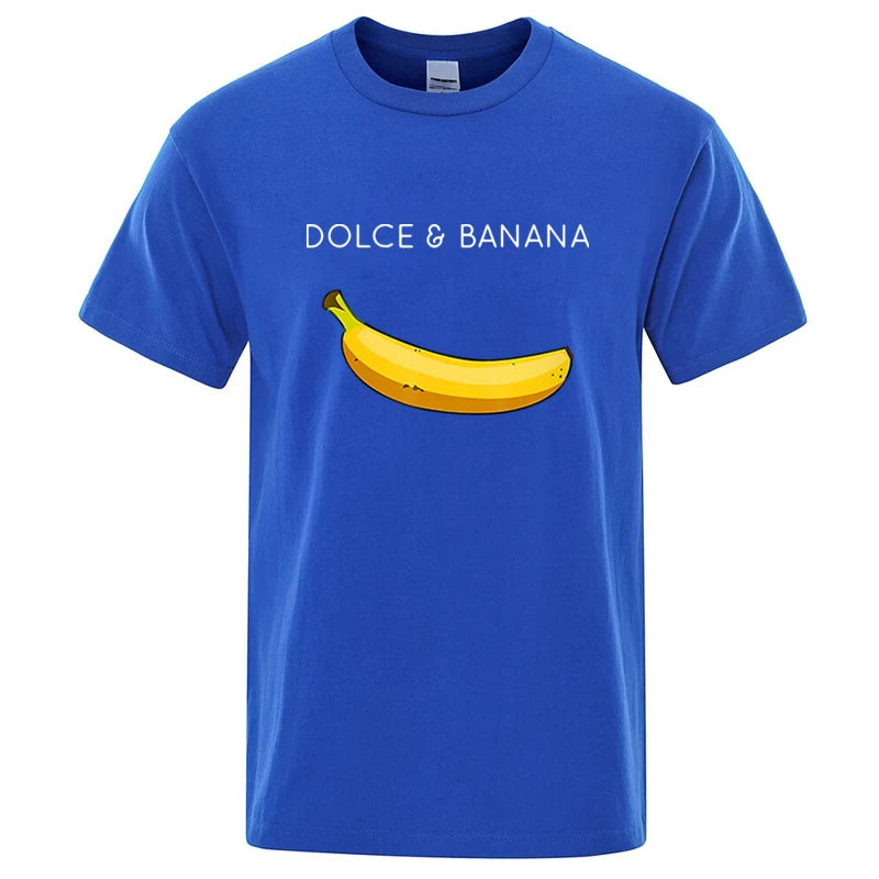 Men’s 100% Cotton Banana Print Tee