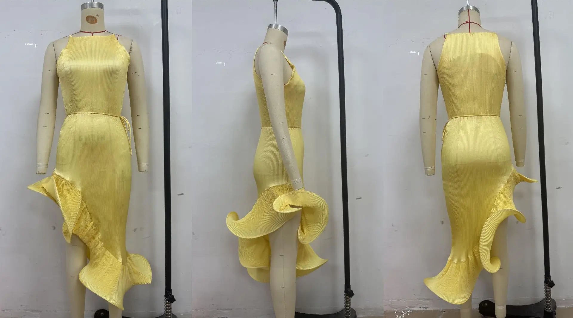 Summer Elegance: Women’s  Irregular Sleeveless Maxi Dress