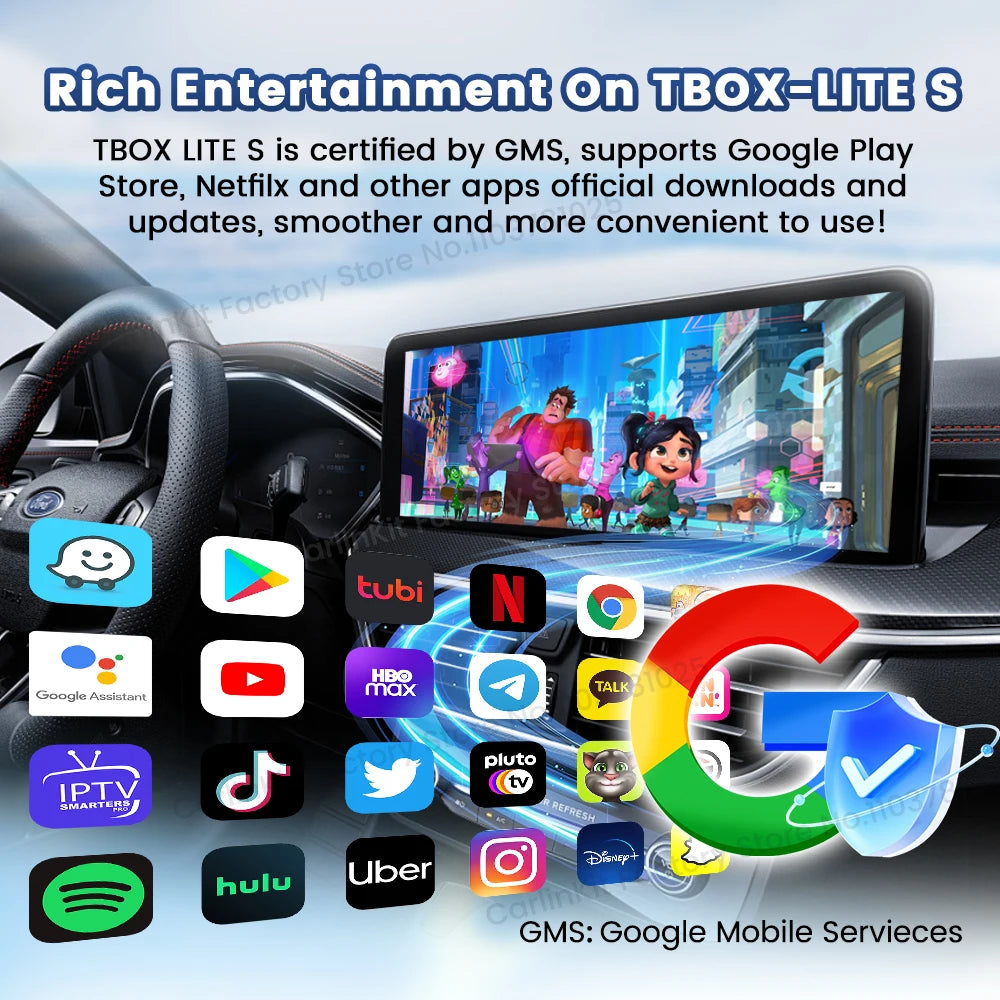 Carlinkit 5-in-1 Wireless CarPlay & Android Auto AI Box