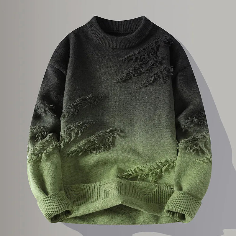 Men’s Classic Thick Knit Crewneck Sweater