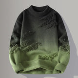 Men’s Classic Thick Knit Crewneck Sweater