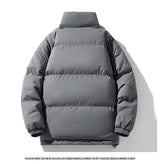 Men's Oversized Winter Parka – Thick Warm Padded Coat