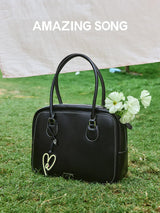 Amazing Song Toast Bag Large Leather Crossbody