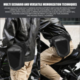 Smart LED Screen Motorcycle Bicycle Leg Bag Waterproof Ride Cycling Drop Leg Side Bag For Men Women DIY Pattern APP Control