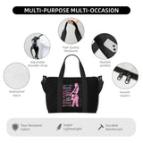 Custom The Eras Tour 1989 Taylor's Swift's American Pop Singer Tote Bag Women Large Capacity Beach Gym Travel Bags