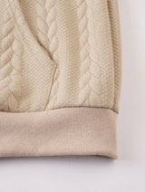 Men's Knit Zip-Up Hoodie