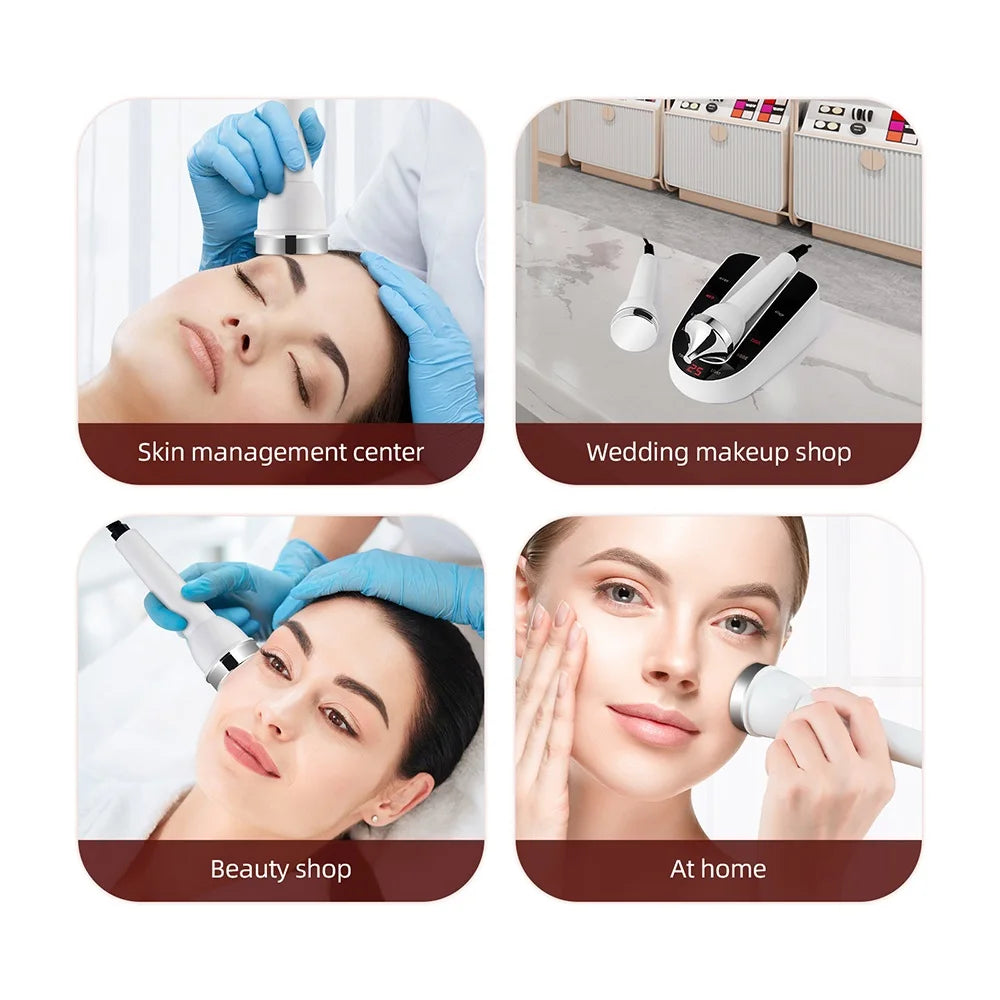 Ultrasonic Facial Beauty Device – Face & Eye Lift Massager