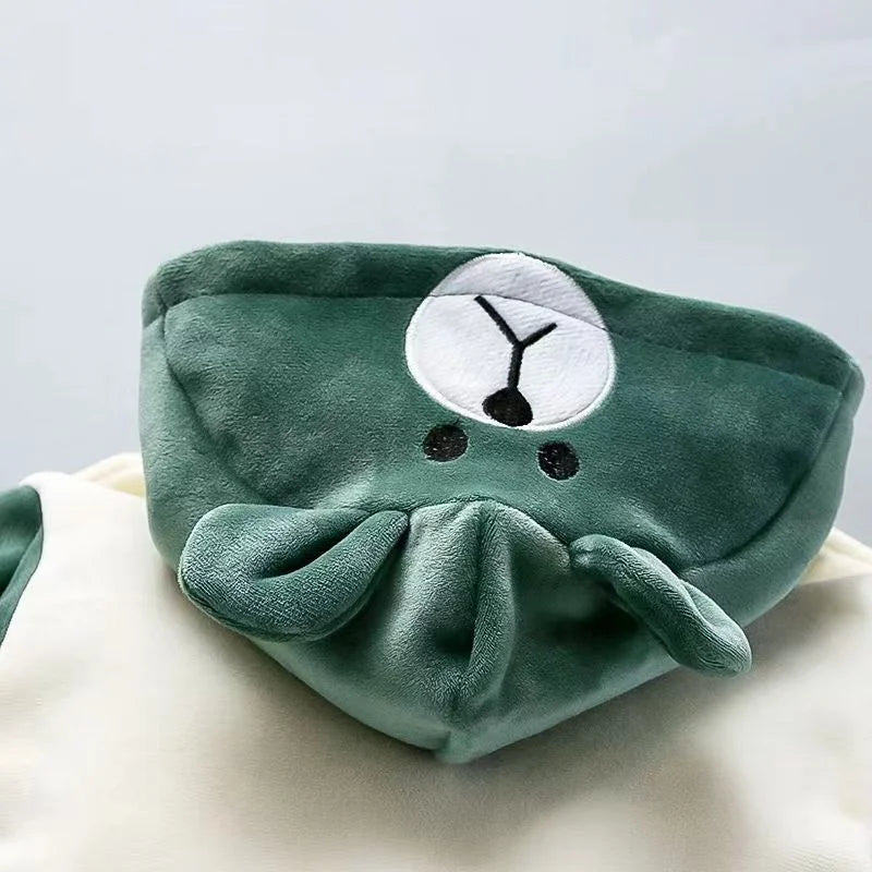 Children’s 3-Piece Padded Cartoon Outfit
