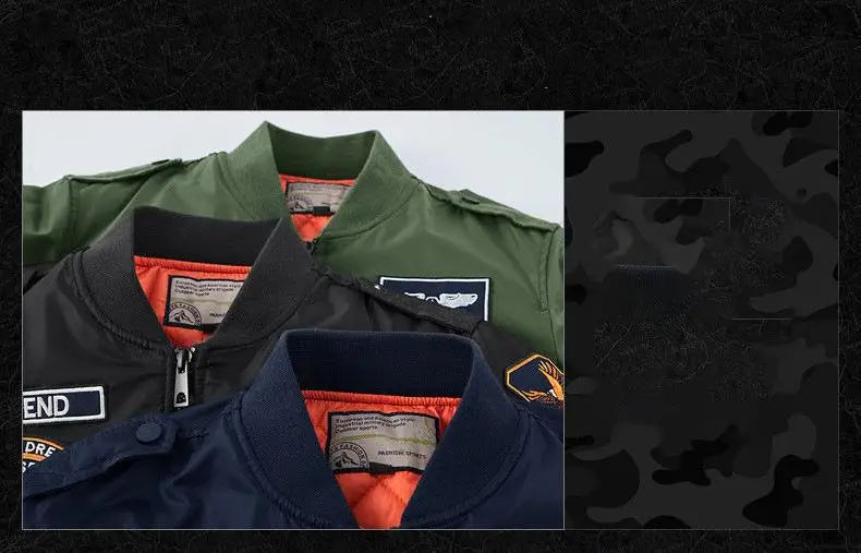 Men’s Ma-1 Aviator Bomber Jacket