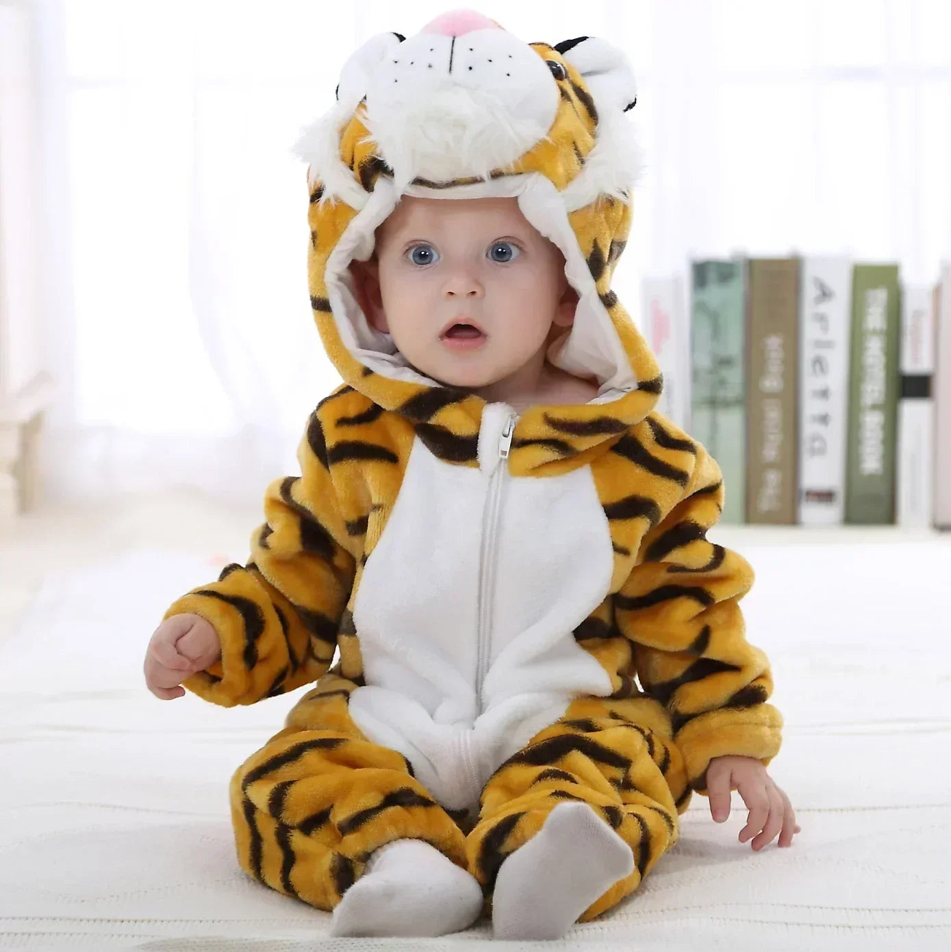 Cozy Lion King Baby Kigurumi Jumpsuit