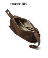 Luxury Suede Boston Tote