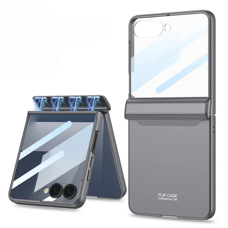 Samsung Galaxy Z Flip Magnetic Case with Hinge Protection