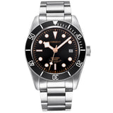 CORGEUT Japan Movement Biwan Snowflake Business Luxury Men Watches Sapphire Glass Automatic Mechanical Diving Date Watch for Man