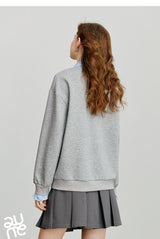 Women's Floral Embroidered Layered-Look Sweatshirt