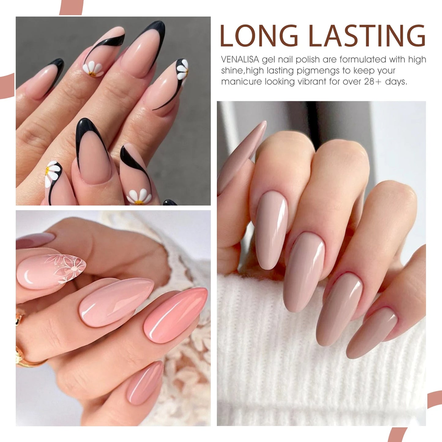 Venalisa HEMA-Free Gel Polish Kit – Autumn Color Collection