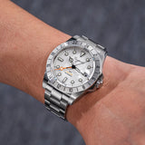 Sugess Men Watch GMT Automatic NH34 Movement 100M Waterproof Mechanical Wristwatches Dome Sapphire Crystal Limited Bracelet S463