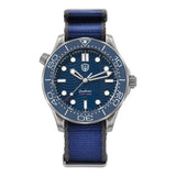 Watchdives WD007Q Titanium Dive Watch 42mm VH31 Sweep Quartz Men Watch Sapphire Crystal Helium Escape Valve 200M Waterproof Lumi