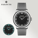 FARASUTE New Power Reserve 80 Hours Manual Mechanical Watch For Men Swiss Super Luminous Sapphire 5Bar Waterproof Wristwatches