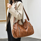 Elegant PU Leather Daily Handbag | American-Crafted Versatile Crossbody