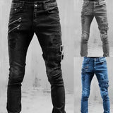 Men's Plus Size Straight Leg Jeans – Streetwear Denim
