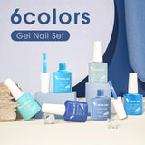 Venalisa HEMA-Free Gel Polish Kit | 6 Shades, 7.5ml
