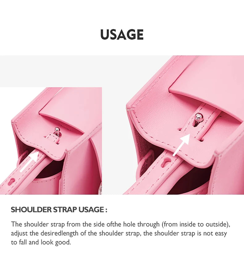 BAFELLI 2026 NEW WOMEN'S FASHION PINK EVENING HANDBAG SHOULDER BOXY BAG CASUAL PURSE LUXURY BRAND DESIGNER LEATHER TREND LADY