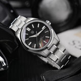 Watchdives WD0003C ice Crack Dial 38mm Men Watch VH31 Sweep Seconds Quartz Movement Sapphire Luminous 10Bar Waterproof Watches