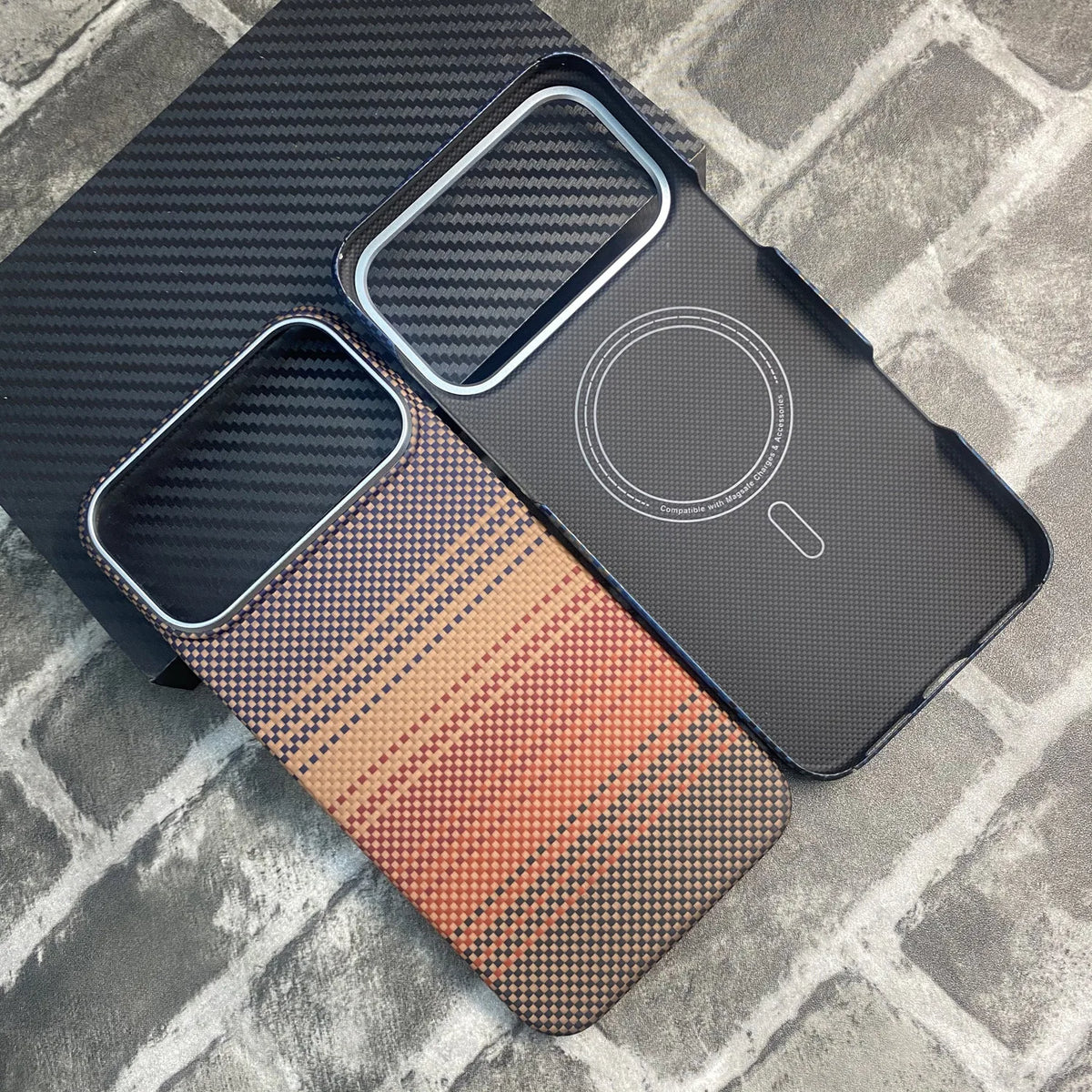 Magnetic Carbon Fiber Case for iPhone 17 & 18 Pro Max