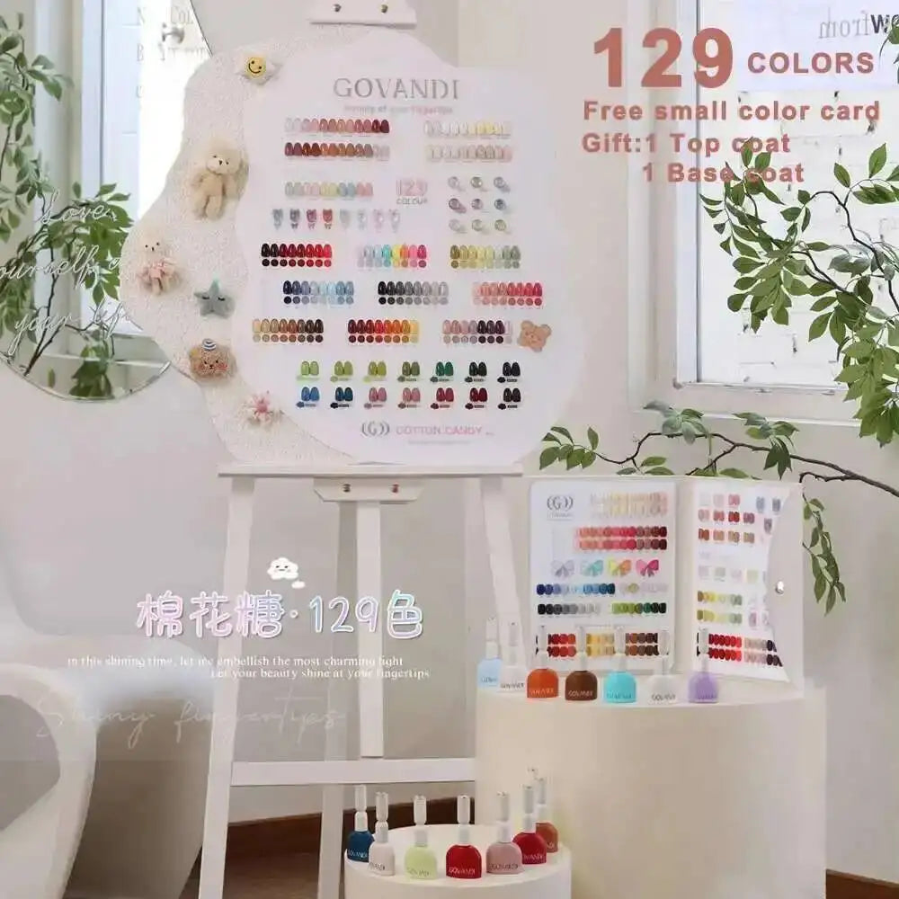 High Quality Korean Gel Polish Set Autumn  Winter Color Gel Kit Nail Salon Wholesale Marnicure Soak Off UV LED Nail Varnish Set